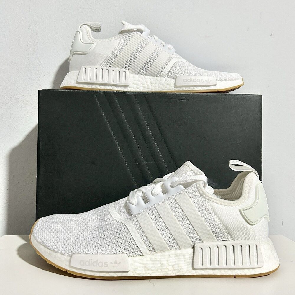 Adidas NMD_R1 “Cloud White” Men’s Size 11 Lifestyle Comfort Sneakers